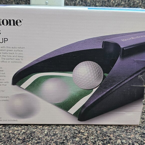 NIP / SEALED Brookstone Automatic Putting Cup Cordless Portable - Picture 3 of 4